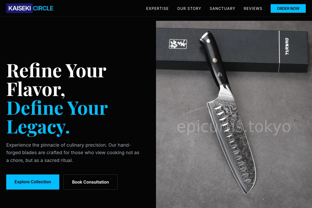 Modern Chef Knife