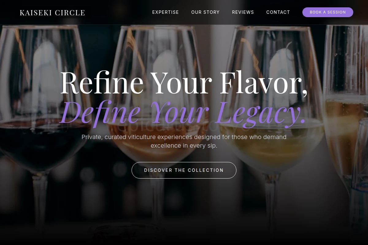 Exclusive Wine Tasting