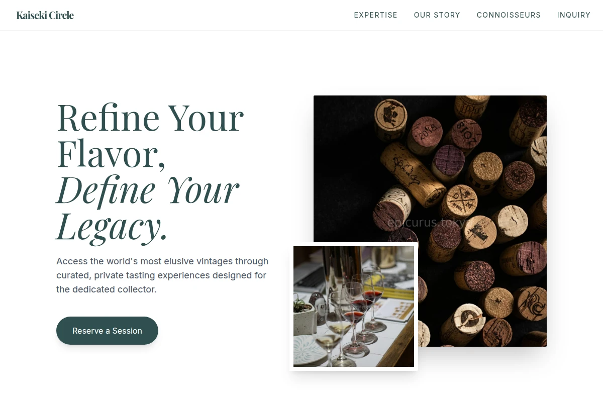 Rare Wine Tasting